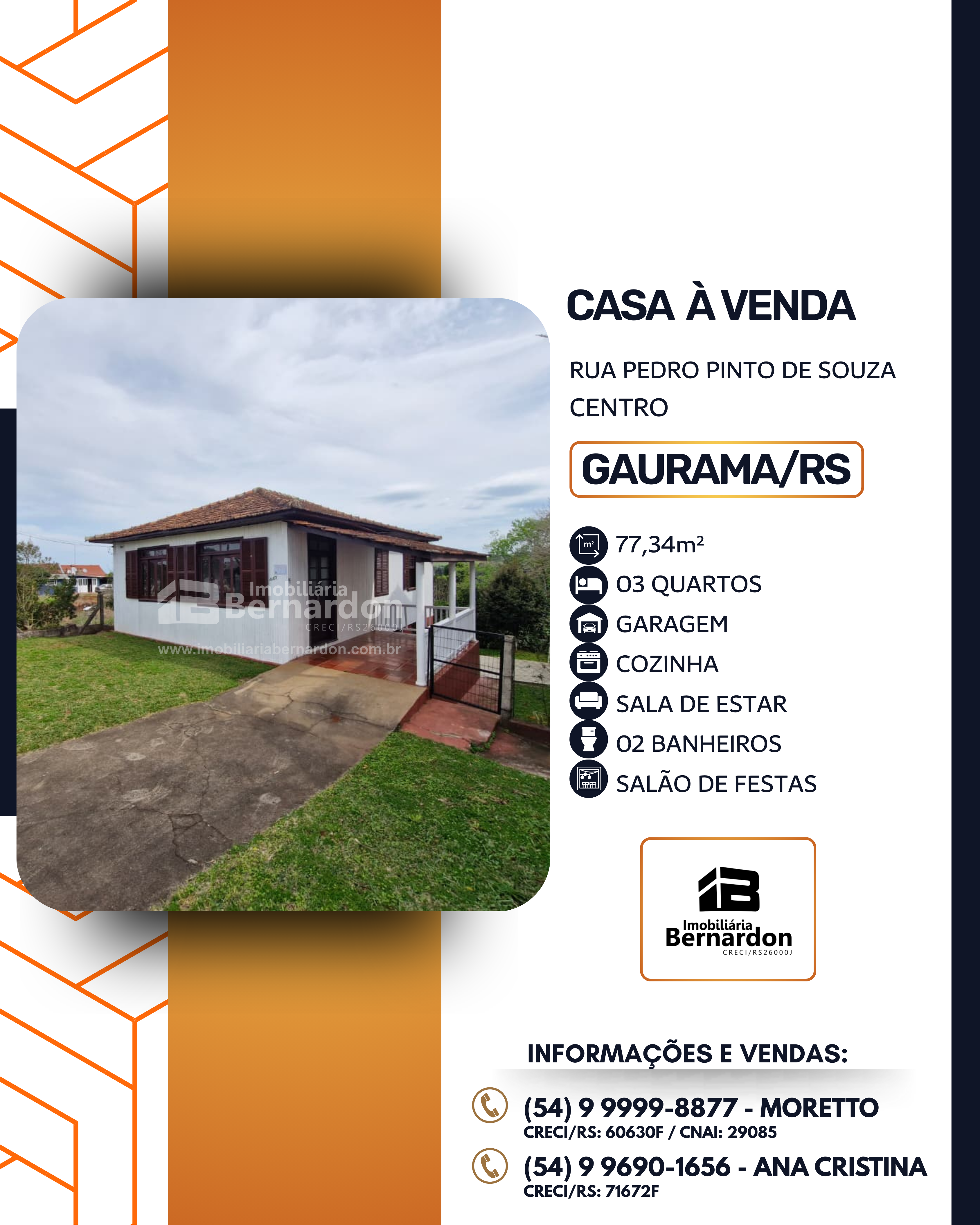 Imagem: Casa com amplo terreno